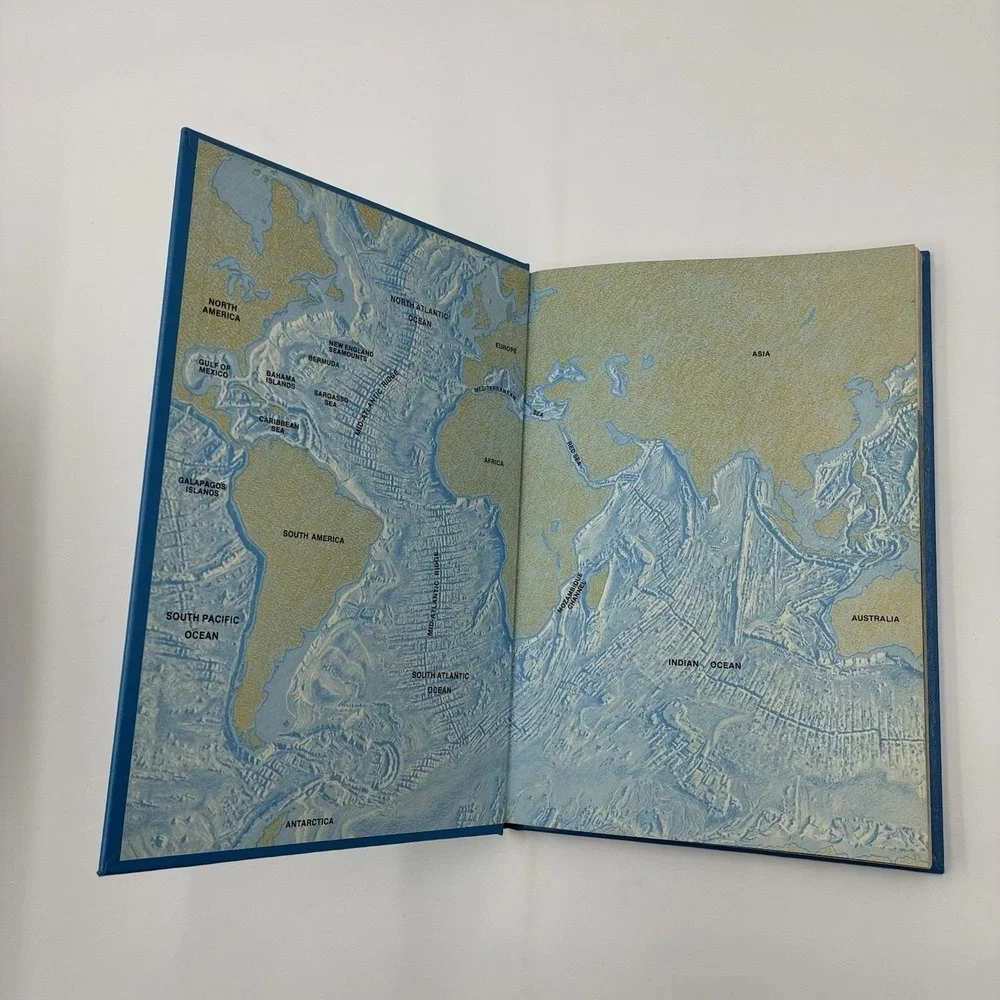 Vintage Book The Ocean Realm 1978 National Geographic Society Hardcover Vintage
